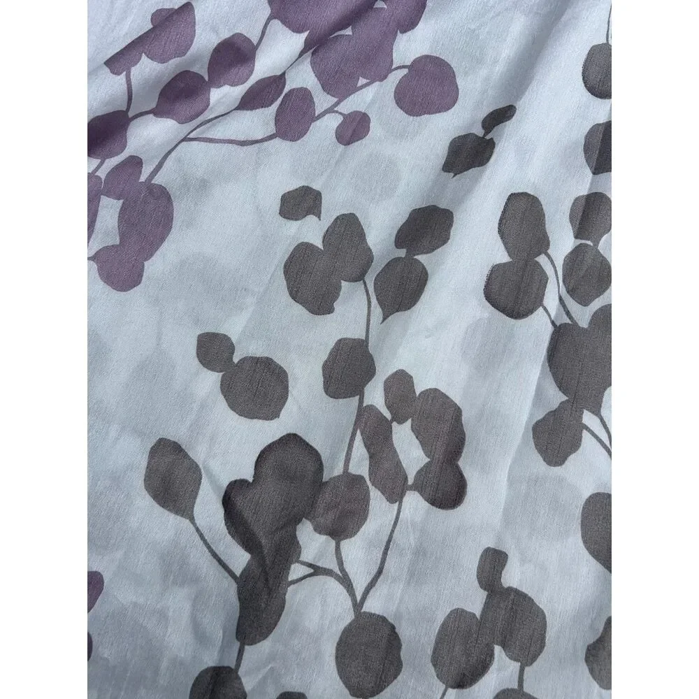 Purple Bathroom Decor Bundle Mainstays Shower Curtain + 2 Target Valances